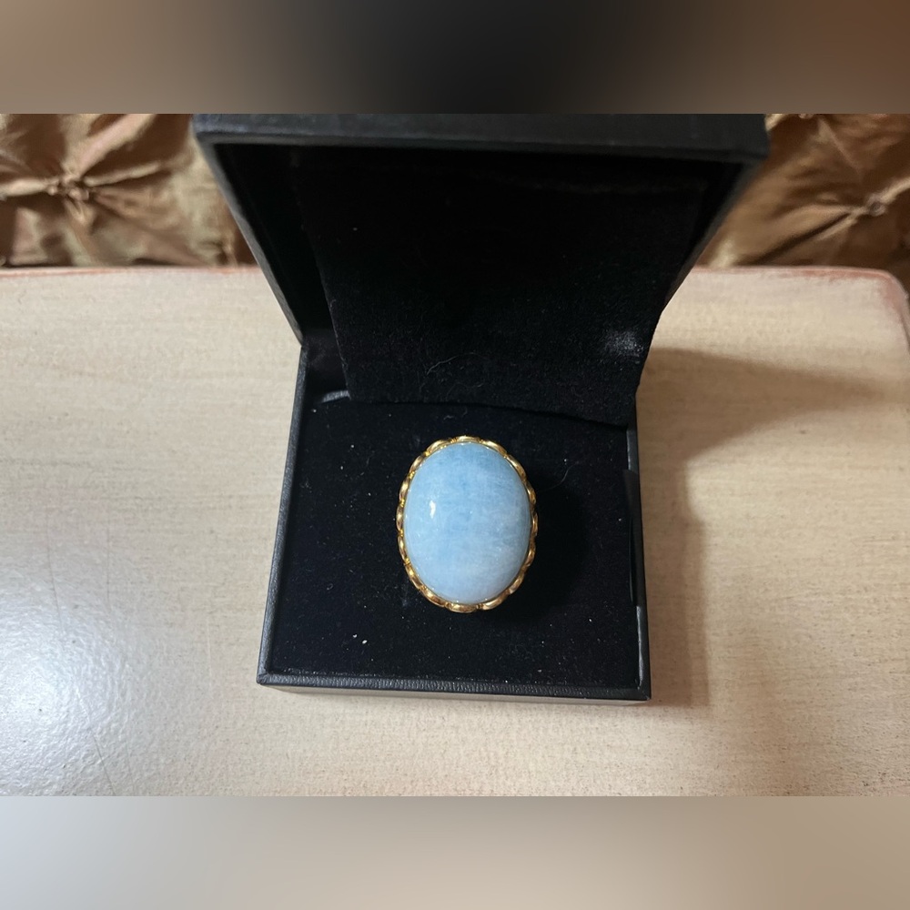 Rarities by Carol Brodie NWT Aquamarine Ring 🩵
